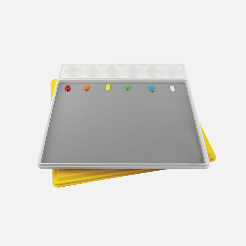 Easy View® Grey Acrylic Palette | 9x12