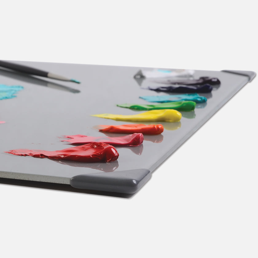 New Wave POSH® Glass Grey Artist Palettes - Masterson Art