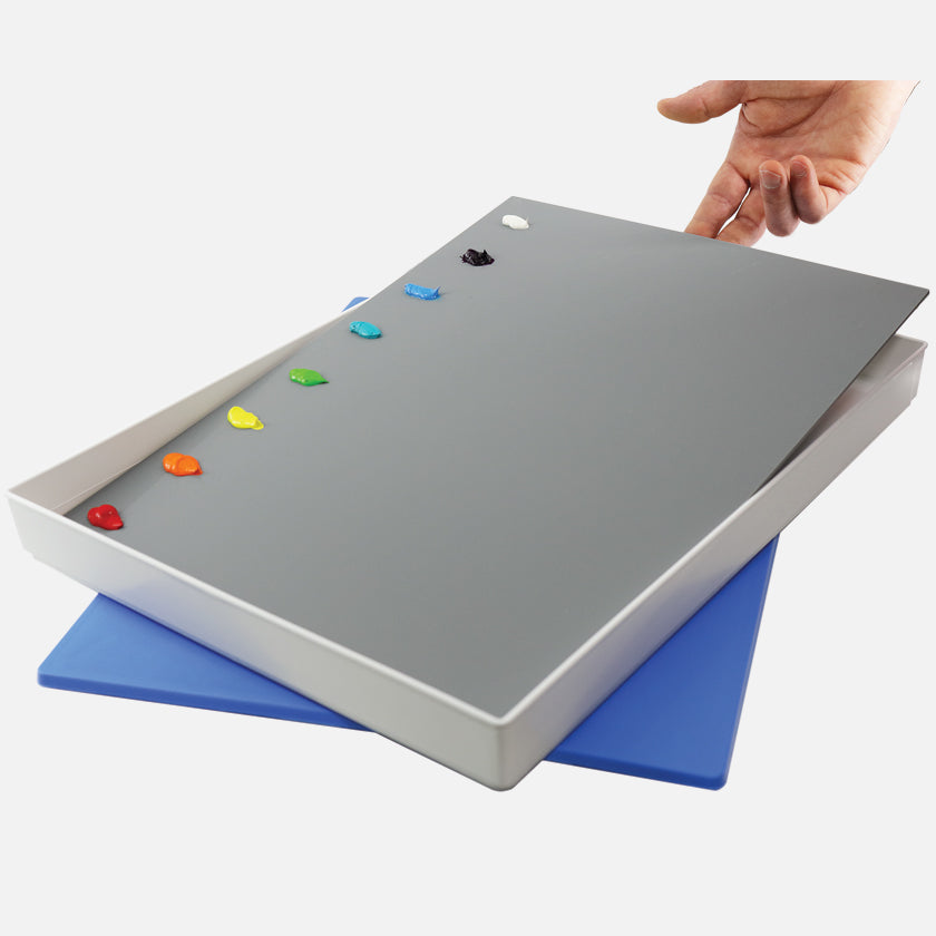 Easy View® Grey Acrylic Palette | 12x16