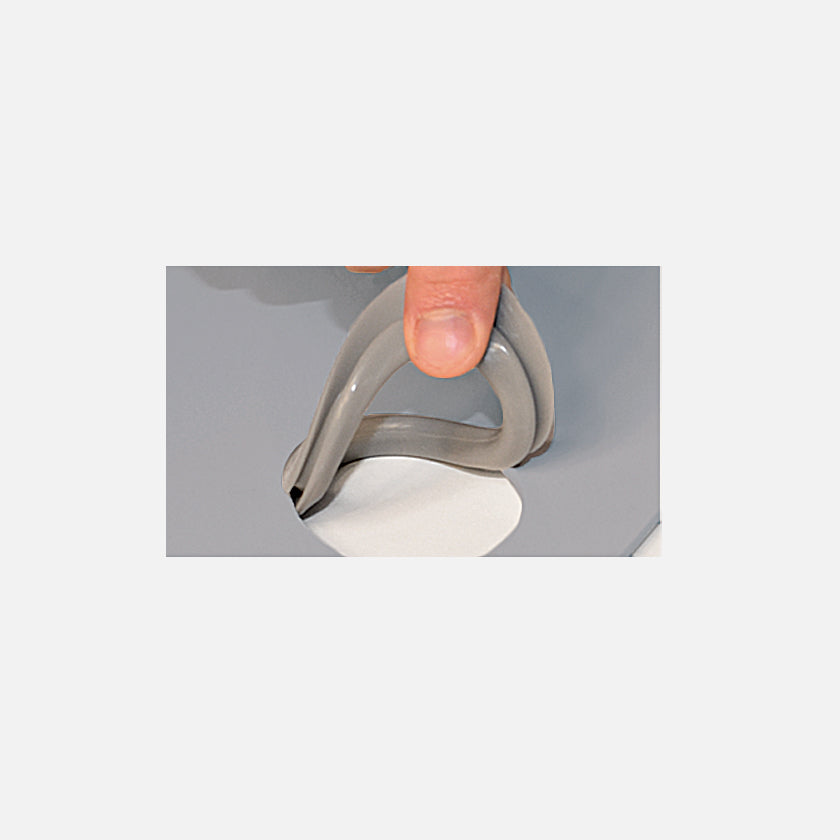 Easy View® Grey Acrylic Palette | Hand Held